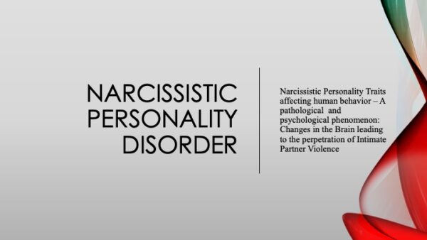 Narcissistic Personality Disorder – Interactive Slideshow Edition