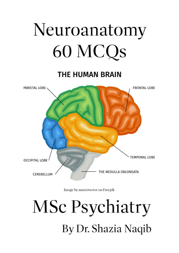 Neuroanatomy 60 MCQs: MSc Psychiatry (Kindle Edition)