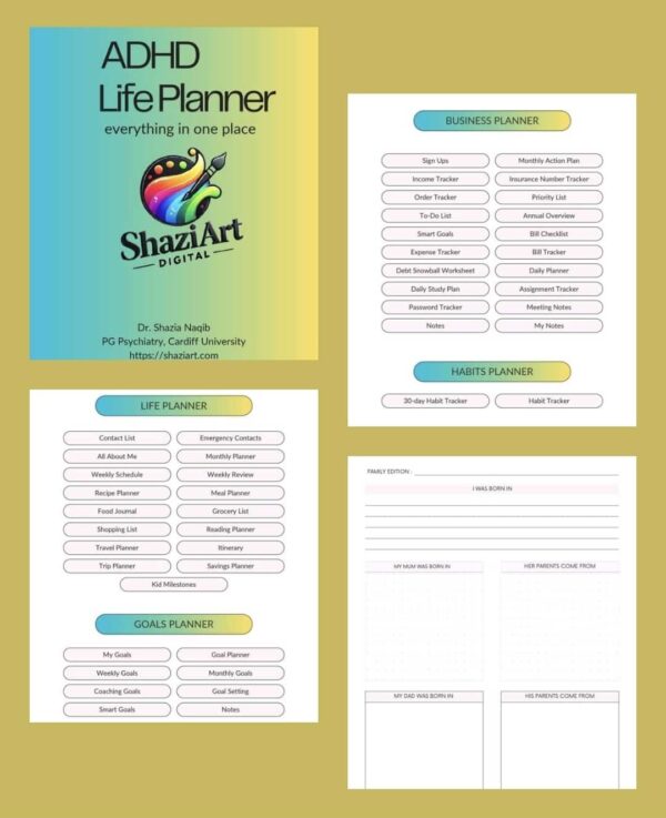 ADHD Life Planner