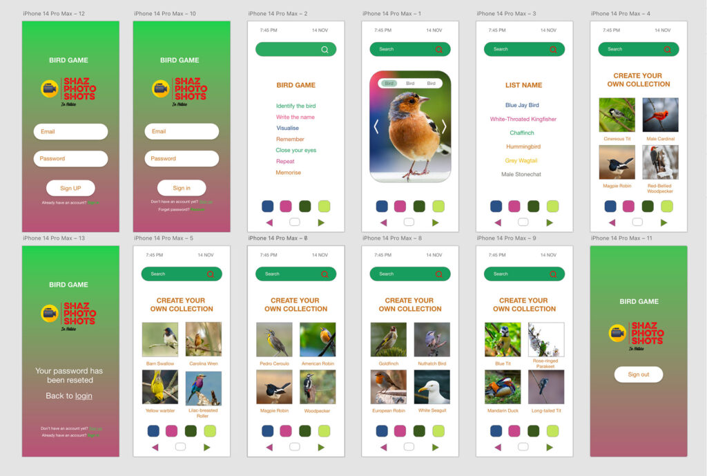 Bird Game